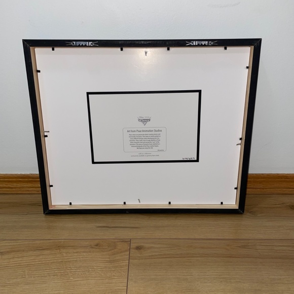 Disney PIXAR Cars ‘Lightening McQueen’ Collectable Framed Print - Pottery Barn - Picture 9 of 15